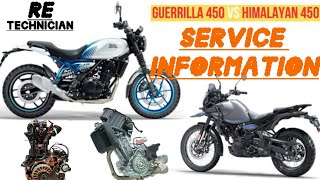 New service information Himalayan 450cc ND GUERRILLA 450cc 🤑