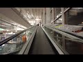 schindler travelator at obi hardware store budapest 4k hdr