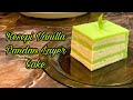 RESEP KUE VANILLA LAPIS PANDAN