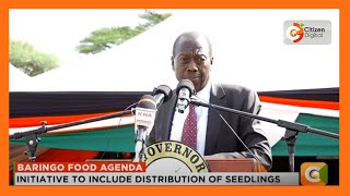 Governor Benjamin Cheboi launches Ksh10 million food project in Baringo