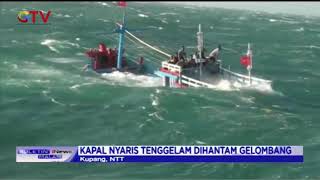 Proses Pencarian Korban Kapal Tenggelam di Perairan NTT Hari ke-3 Terkendala Cuaca Buruk - BIM 07/07