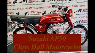 1977 Suzuki AP50 @chrishallmotorcycles #motorcycles #classicbikes #2strokes #suzuki #ap50