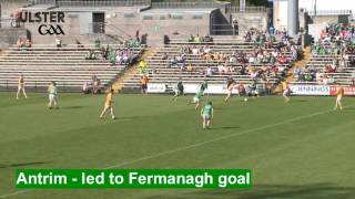 USFC 2016: Fermanagh v Antrim, 15.05.16 - Antrim wasteful kicking