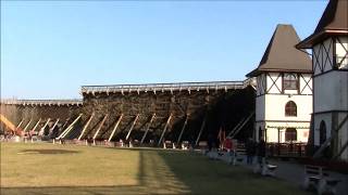 Park Solankowy w Inowrocławiu - Tężnie Solankowe - Naturalne Inhalatorium