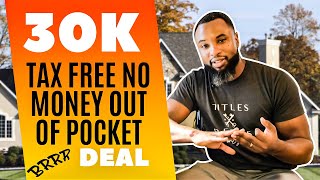 How we Made $30K Profit Tax Free - AirBnB Cash Out Refinance - BRRR Strategy Explained