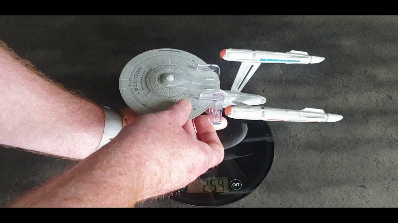 Eaglemoss USS Enterprise Discovery XL - YouTube