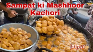 90 Year Old Famous Kachori Shop in Jaipur,Sampat Kachori Wale | Jaipur Famous Kachori | Street Food