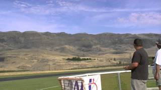 Wing tip scraping by Harv - Wenatchee Huckfest 2012