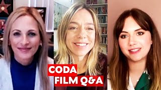 CODA with Director Siân Heder, Marlee Matlin \u0026 Emilia Jones | Film Q \u0026 A