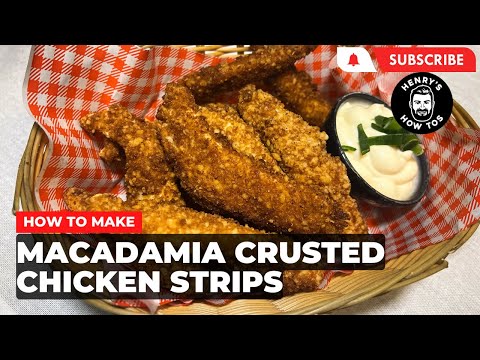 Chicken fillet with macadamia crust and port sauce – Chef's Pencil