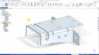 Solid Edge ST10 - Etch marks gusset