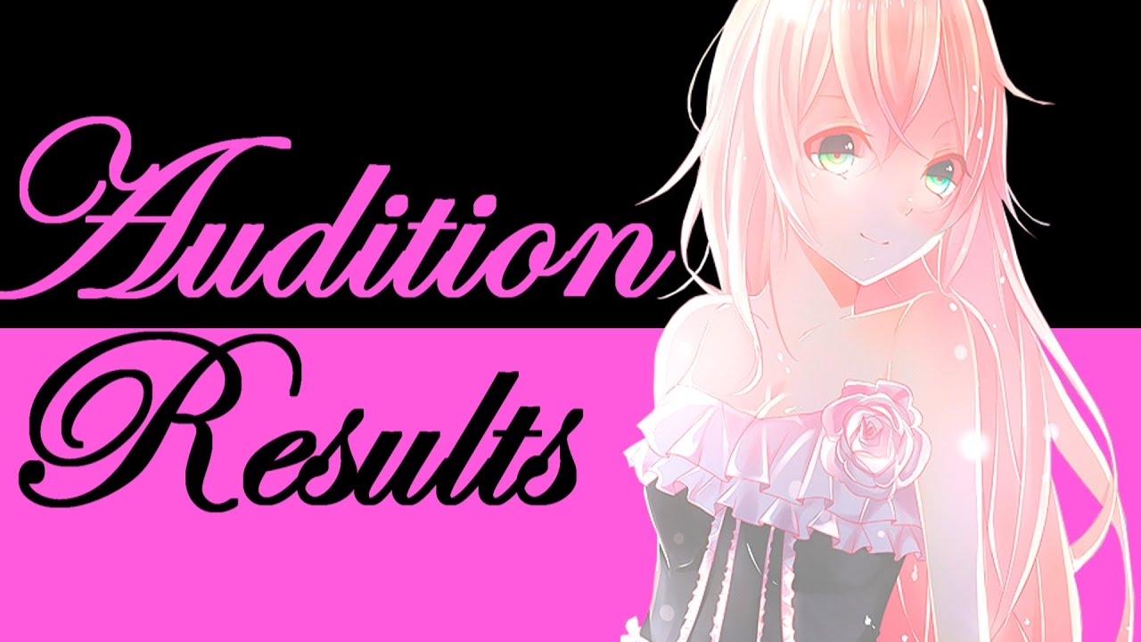 [B&PS] Audition Results - YouTube