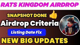 rats kingdom price prediction ! rats kingdom new update ! rats kingdom airdrop update ! rats kingdom