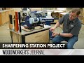 Lathe Tool Sharpening Station