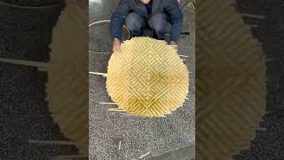 Handmade crafts, Making incredible bamboo basket for us in your home