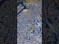 東京・都営浅草線 押上〜日本橋〜三田〜西馬込【google earth pro】 googleearth 路線図 空撮