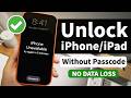 How to unlock iPhone/iPad Without a Passcode using Dr.Fone Screen Unlock