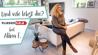 Und wie lebst du? Fliesen Sale Homestory bei Alina F.