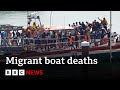 At least 12 dead after boat carrying migrants capsizes in English Channel | BBC News