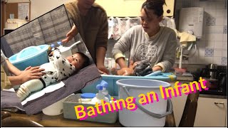 How to bathe an infant (Japan ) Paano magpaligo ng baby + Products used + tips