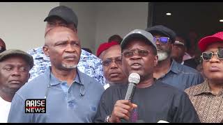 POLITICAL LEADERS PAY SURPRISE VISIT TO RIVERS ASSEMBLY