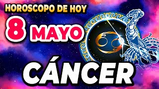 💸𝐕𝐀𝐒 𝐀 𝐑𝐄𝐂𝐈𝐁𝐈𝐑 𝐀𝐁𝐔𝐍𝐃𝐀𝐍𝐂𝐈𝐀 💰Cáncer ♋ Horoscopo de hoy 8 de Mayo 2024🔮MONHI VIDENTE