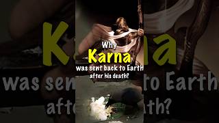 Why Karna Was Sent Back to Earth After His Death | Story Behind Pitra Paksha #shorts