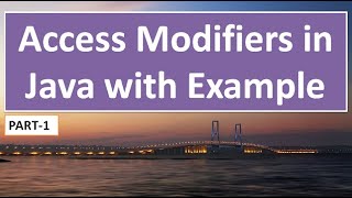 Private Access Modifier in JAVA,#65
