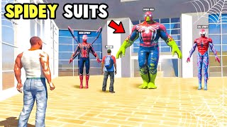 Stealing Every SPIDERMAN SUIT in INDIAN BIKES DRIVING 3D