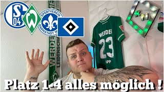 SV Werder Bremen - Platzt 1-4 alles möglich / So endet der letzte Spieltag ! 😱😱