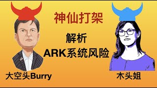 神仙打架，大空头看空ARK木头姐，解析ARK系统性风险