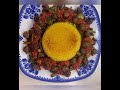 food meat گفتم شاید این ترکیب خوشمزه بشه و وقتی مزه ش رو چشیدم مطمین شدم که بی نظیره آشپزی غذا