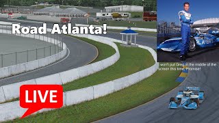 Indycar iRacing Open Series at Road Atlanta. Trying not to screw up the stream this time!)