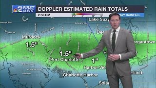 Weather Blog: Los Angeles greatly outpacing Fort Myers rain totals, for now