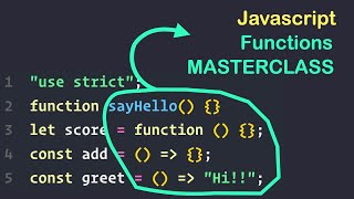 🔥[ Have No Regrets ] 👉Javascript Function Masterclass #javascript #coding #programming