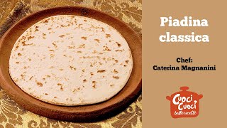 Piadina classica romagnola