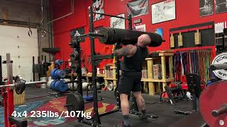 Log Strict Press and Bench Press Training - 1/27/2022