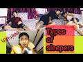 Types of sleepers // lastest funny video of amandancer // Types