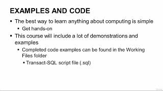 Microsoft SQL Server 2016 Certification 70-764 - Getting Started - Microsoft SQL Server Examples