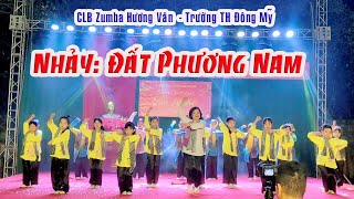 Nhảy Đất Phương Nam Zumba Dance Sport | CLB Zumba Hương Vân - Trường Tiểu Học Đông Mỹ #Congtu_Flycam