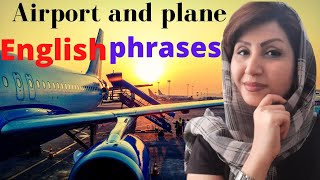 English expressions at airport and on plane | Learn Airport English Vocabulary | Airport Vocabulary