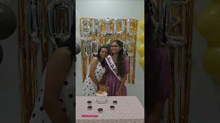 🫰**BACHELORETTE**Party 🎉 🍻 ✨Bride to Be our Rutika #bachlors #bride #wedding #marriage #ytshorts