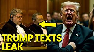 Trump IN TOTAL CHAOS as Flirting Texts Leak at WORST MOMENT