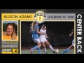 Allie Adams Soccer Highlights