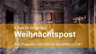 4 Tipps für die perfekte Weihnachtspost