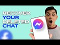 How to Recover My Deleted Messages on Messenger