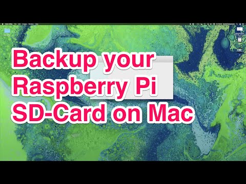 Backing up Raspberry Pi SD card to image on Mac