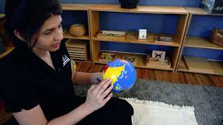 I AM Montessori - Cultural - Continents Globe