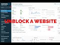 How to unblock blocked websites in sophos firewall. (sophos xg firewall)