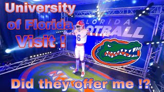 Did UF OFFER me 🐊?! Behind the scenes of a college visit Ep:3